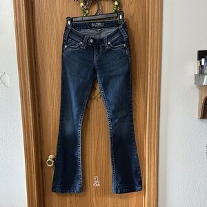 Silver Jeans Dark Blue Boot Cut Women's Jeans
